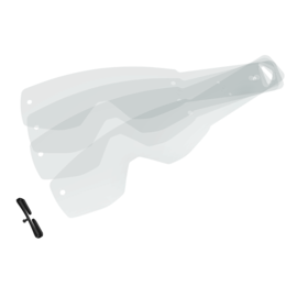 TEAR-OFF SCOTT HUSTLE MX - PACK 20