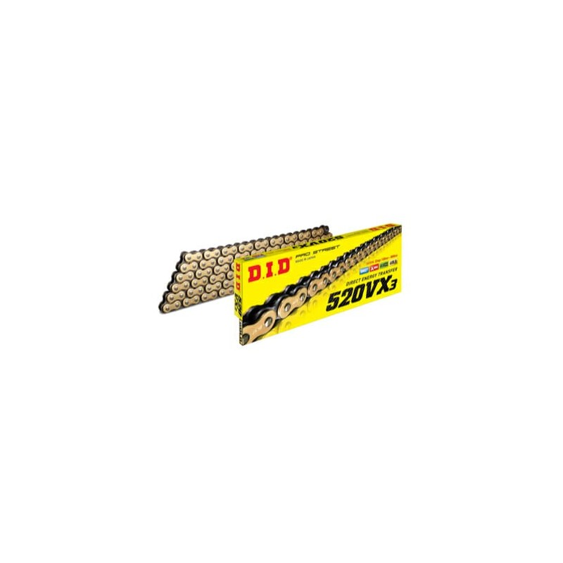 CORRENTE DID 520 VX3 - 118 ELOS X-RING